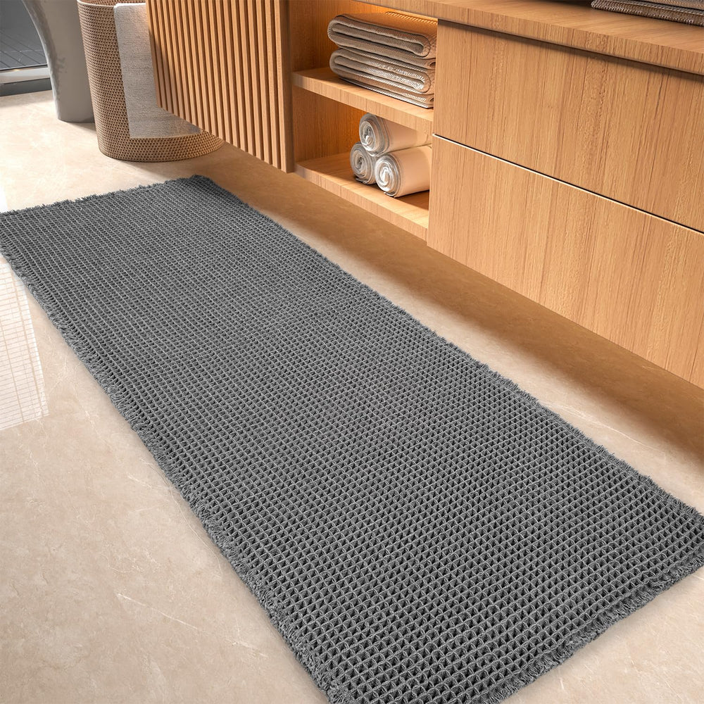 tchdio tapis de bain face avant montrant design et taille utile