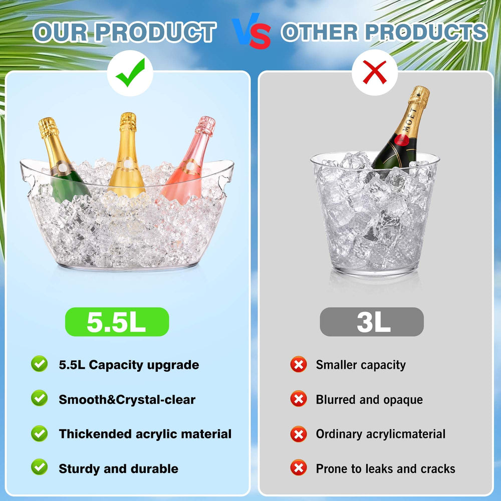 tchrules lot avec deux pelles illustrant l'usage hygiénique de la glace