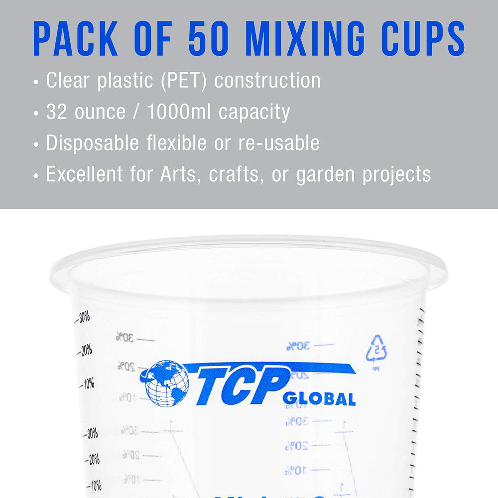 TCP Global gobelet en usage lors d'un mélange montrant facilité