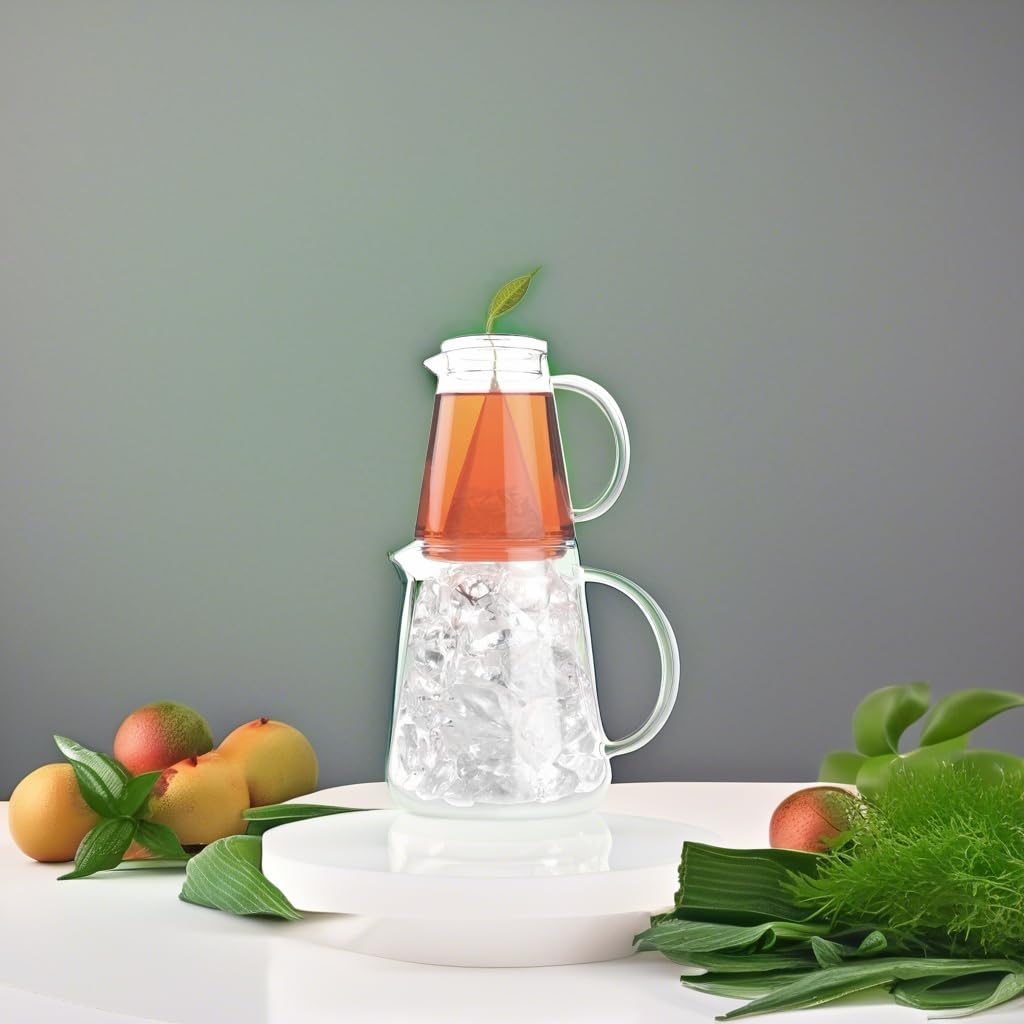 Tea Forte détail verre soufflé montrant finition durable