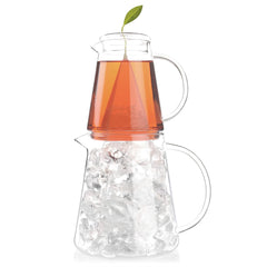 Tea Forte ensemble complet face présentant un service élégant