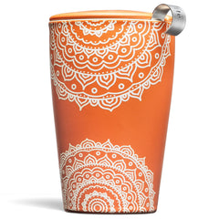 Tea Forte tasse Kati Chakra face présentant design élégant et isolation