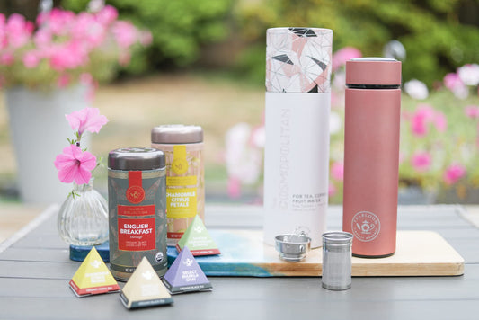 Teabloom Cosmopolitan filtre gros plan pour infusion précise et sans résidus