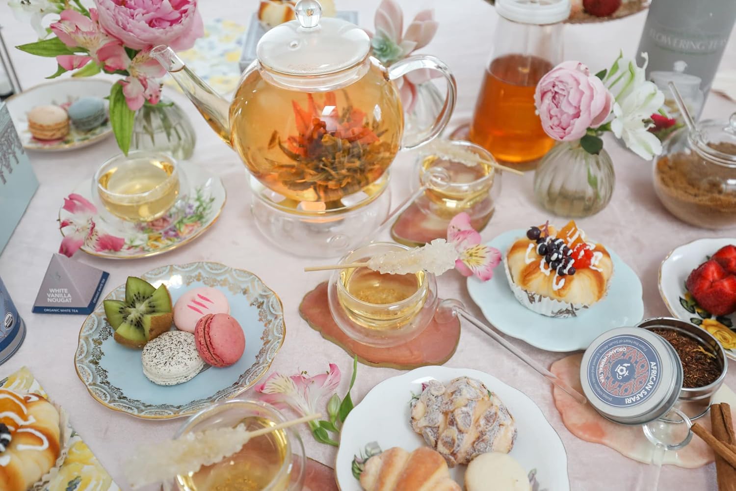 Teabloom infuseur en verre amovible exposant aération et extraction précise des arômes