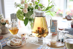 Teabloom gros plan du filtre inox pour infusion propre et durable