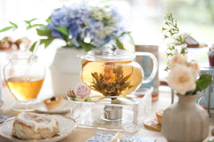 Teabloom Kyoto gros plan verre borosilicaté, transparence et résistance thermique