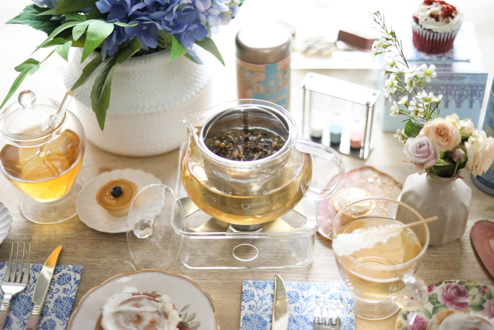 Teabloom Kyoto infuseur inox 304 amovible, facilite l'infusion et le nettoyage