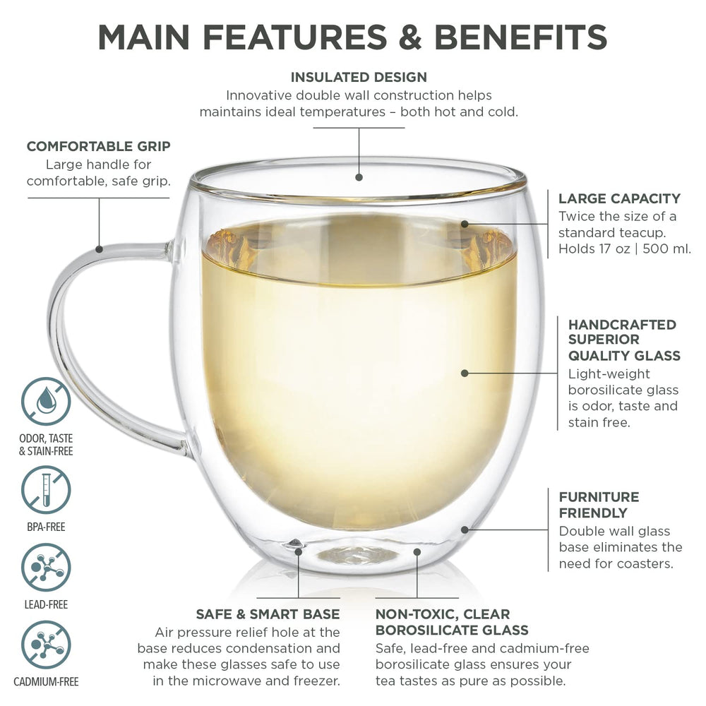 poignée Teabloom offrant prise confortable et protection thermique pour les mains