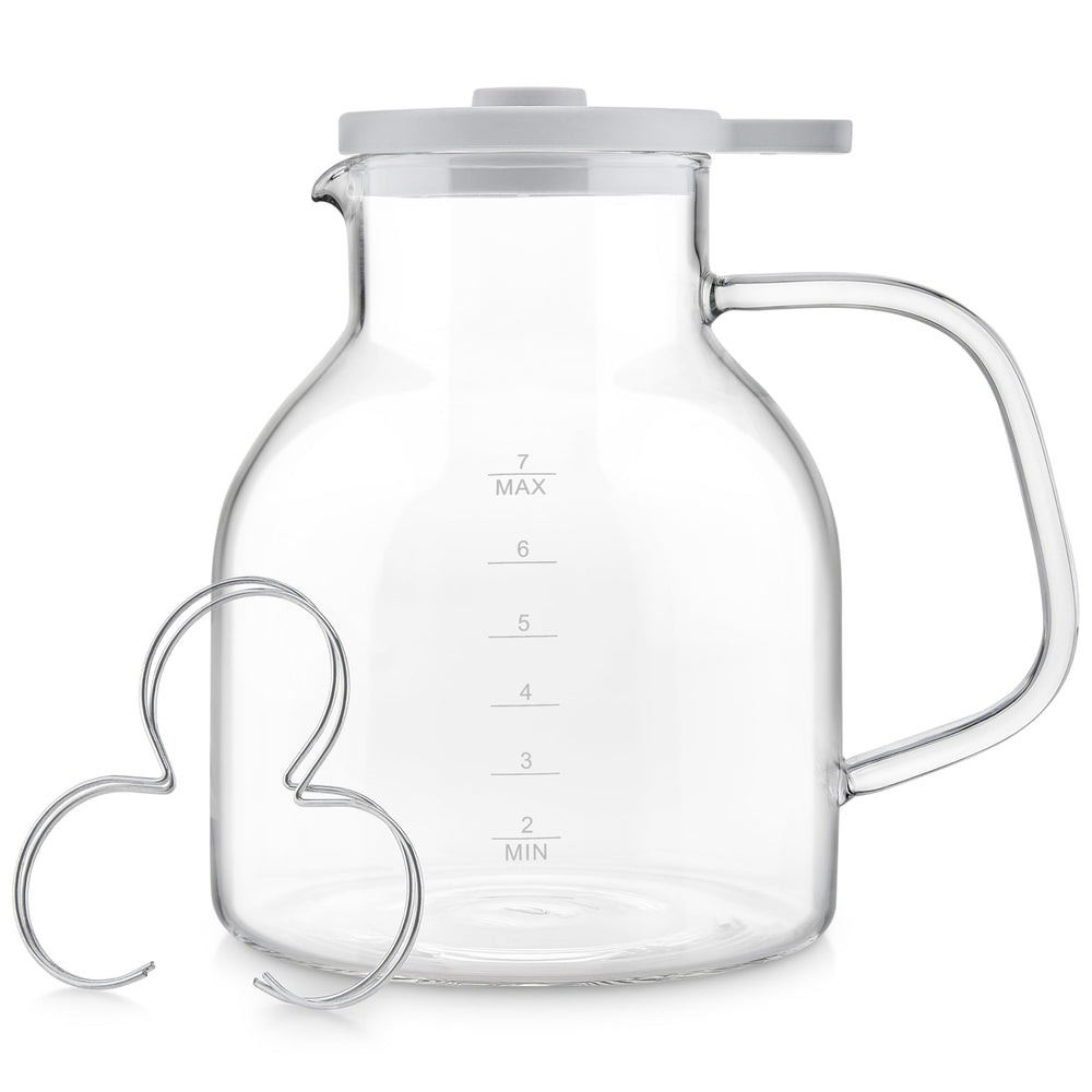 Teabloom Purity verre borosilicate montrant solidité et propreté