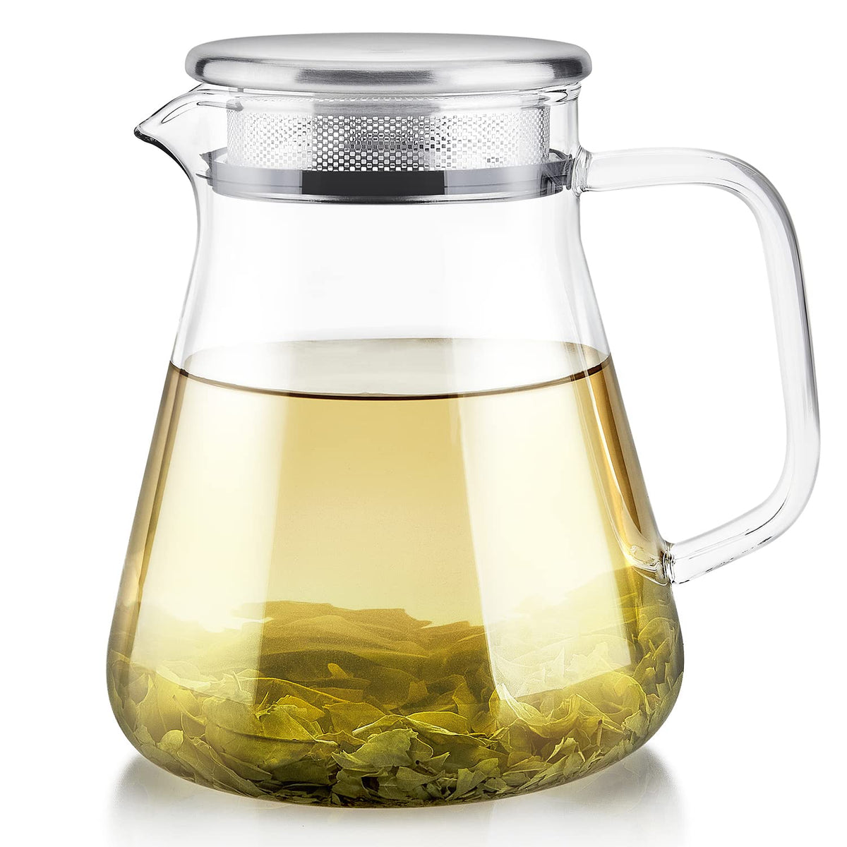 Teabloom théière face 800ml montrant design élégant et capacité