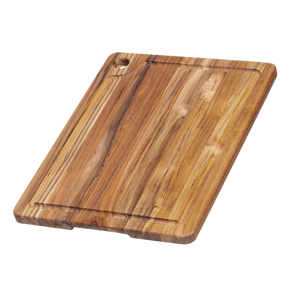 Teakhaus planche face avant montrant surface lisse et esthétique, idéale pour servir