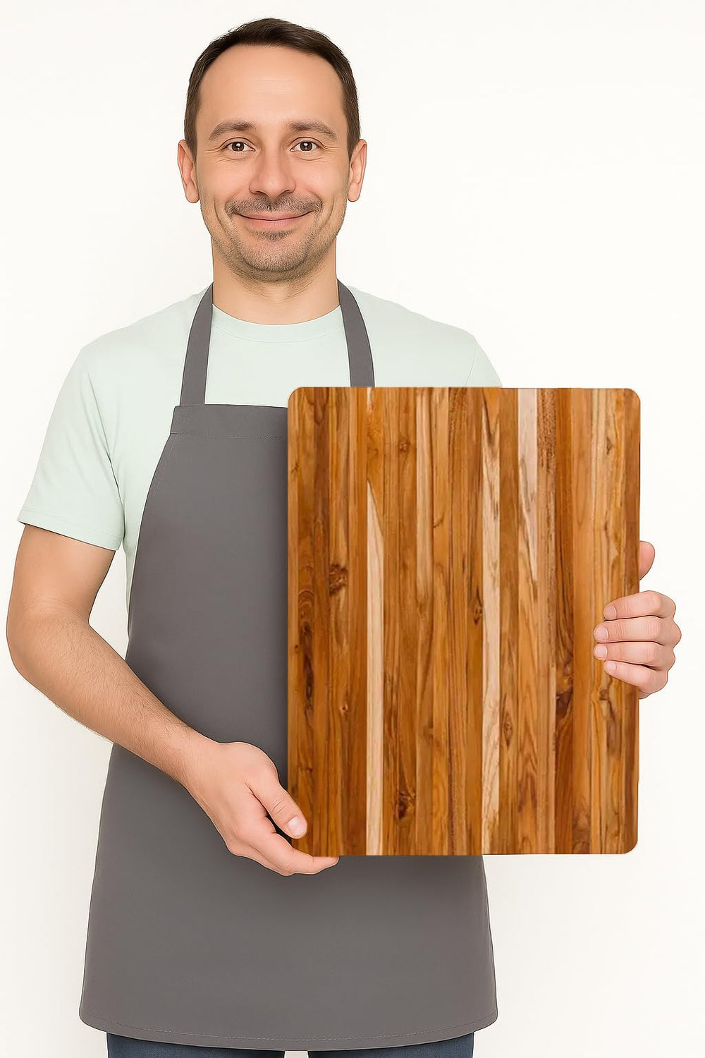 Teakhaus face service réversible, présentation élégante pour apéritifs