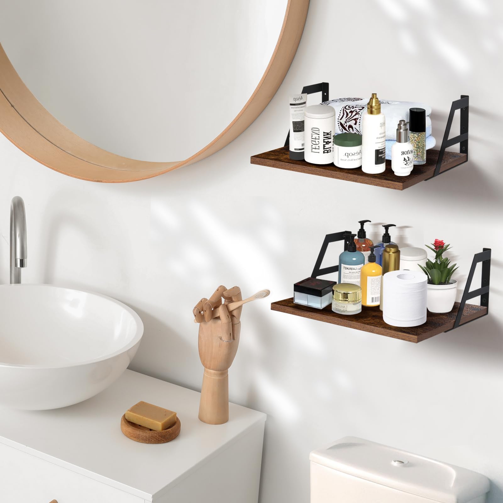 Tectocker-DOU étagère installée dans un salon pour optimiser rangement et présentation