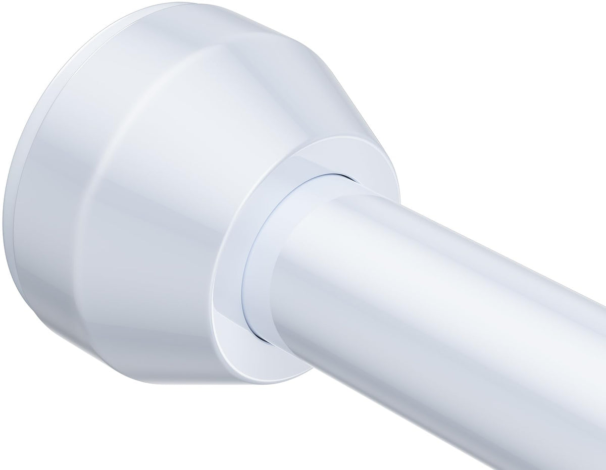 TEECK tringle de douche face avant montrant une installation soignée et gain d'espace