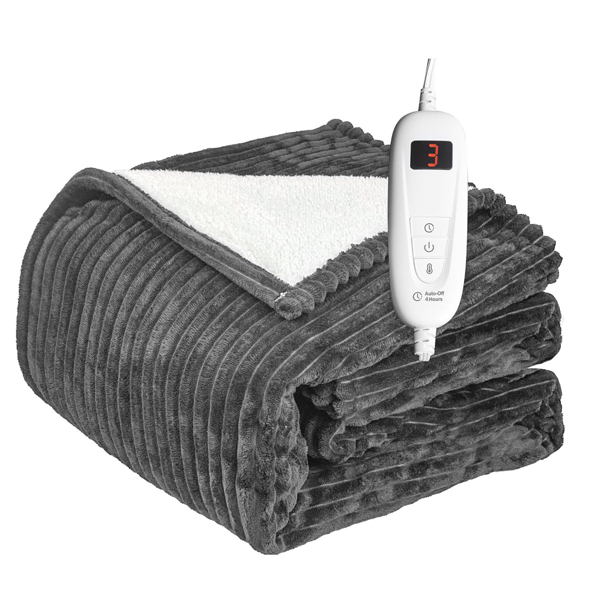 Tefici plaid face avant montrant coupe et finition, chaleur immédiate