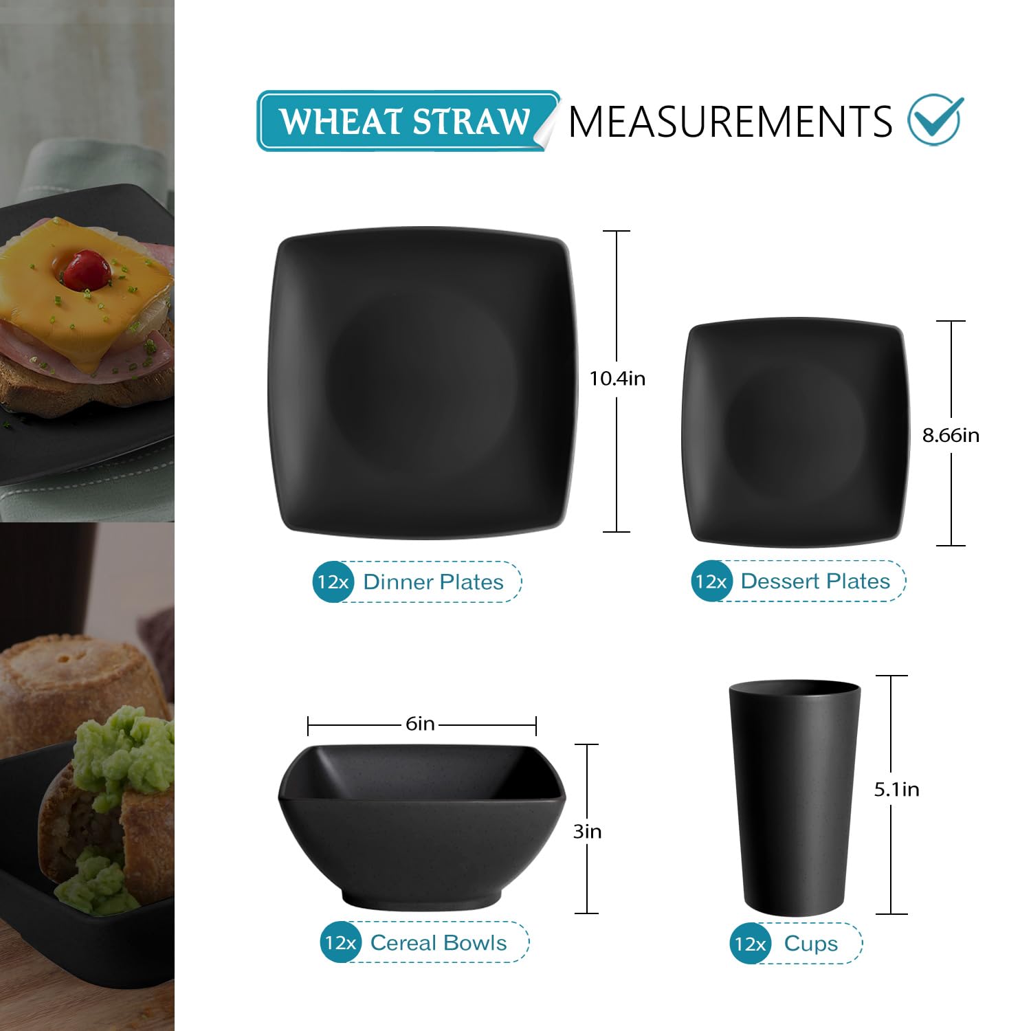 Teivio gros plan assiette plate montrant finition lisse et résistance
