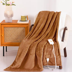 Templewet plaid chauffant face avant montrant chaleur et design confortable
