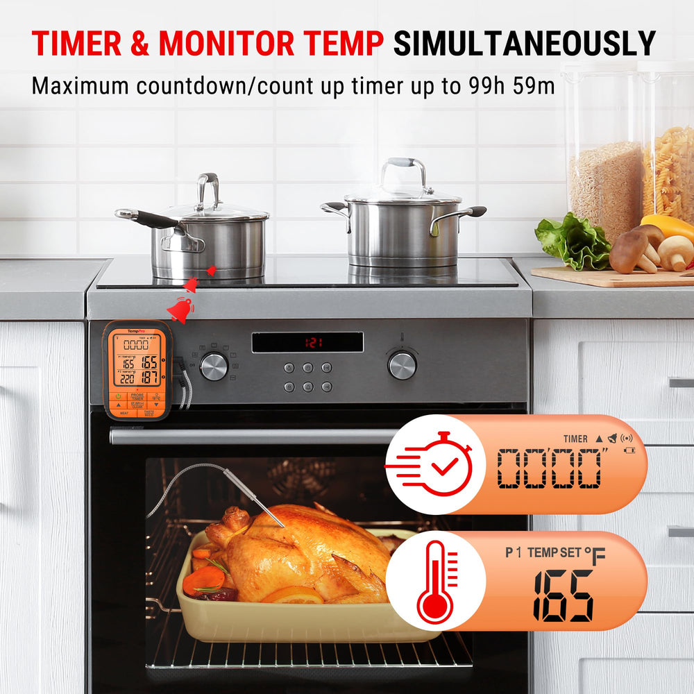 TempPro TempSync à côté d'une règle pour comparer l'échelle et portabilité