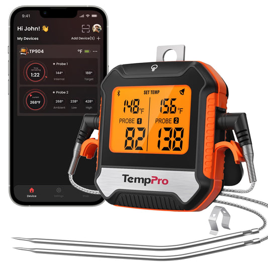 TempPro TempSync face avant affichage clair et contrôle facile