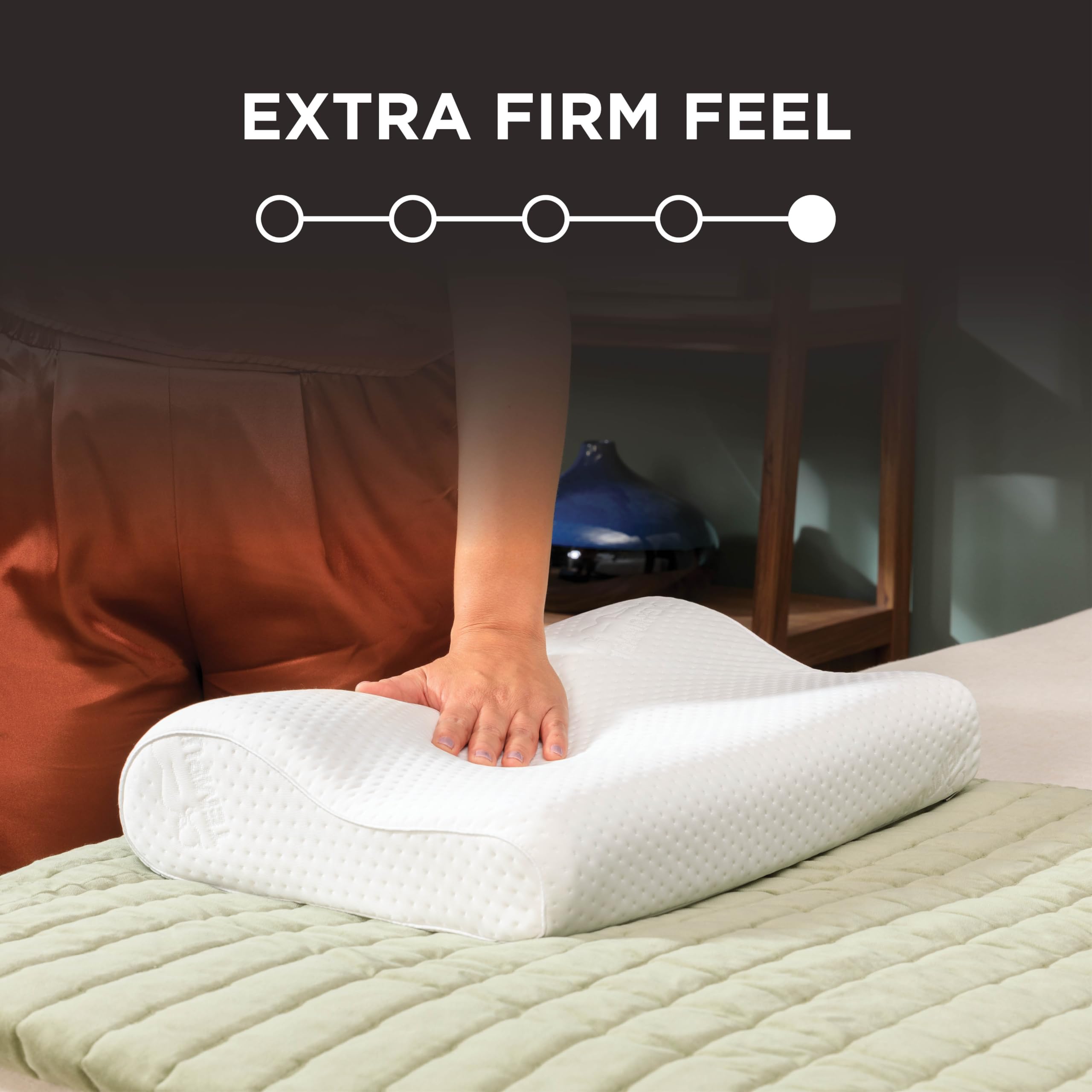 Tempur-Pedic dormeur latéral utilisant l’oreiller pour alignement