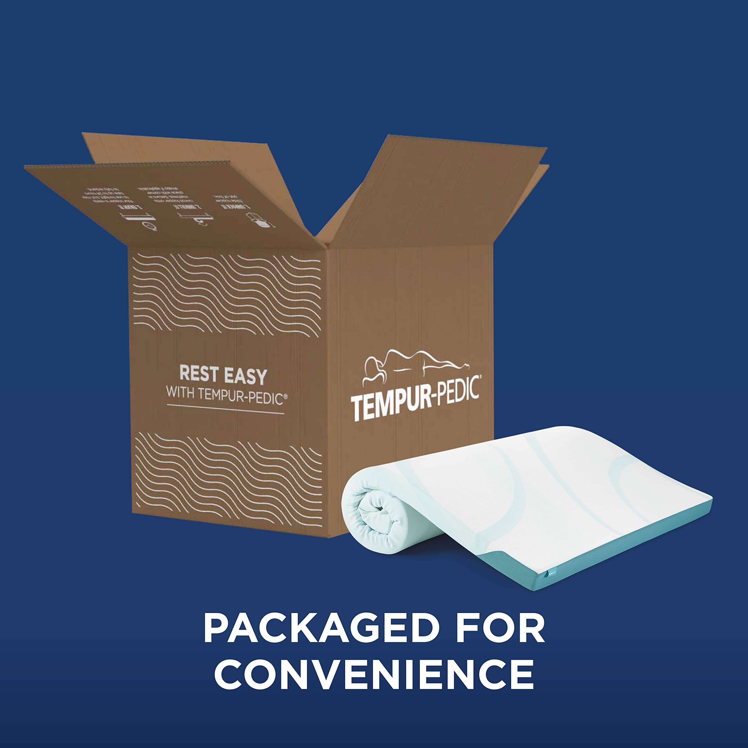 Tempur-Pedic housse amovible prête pour lavage en machine entretien facile
