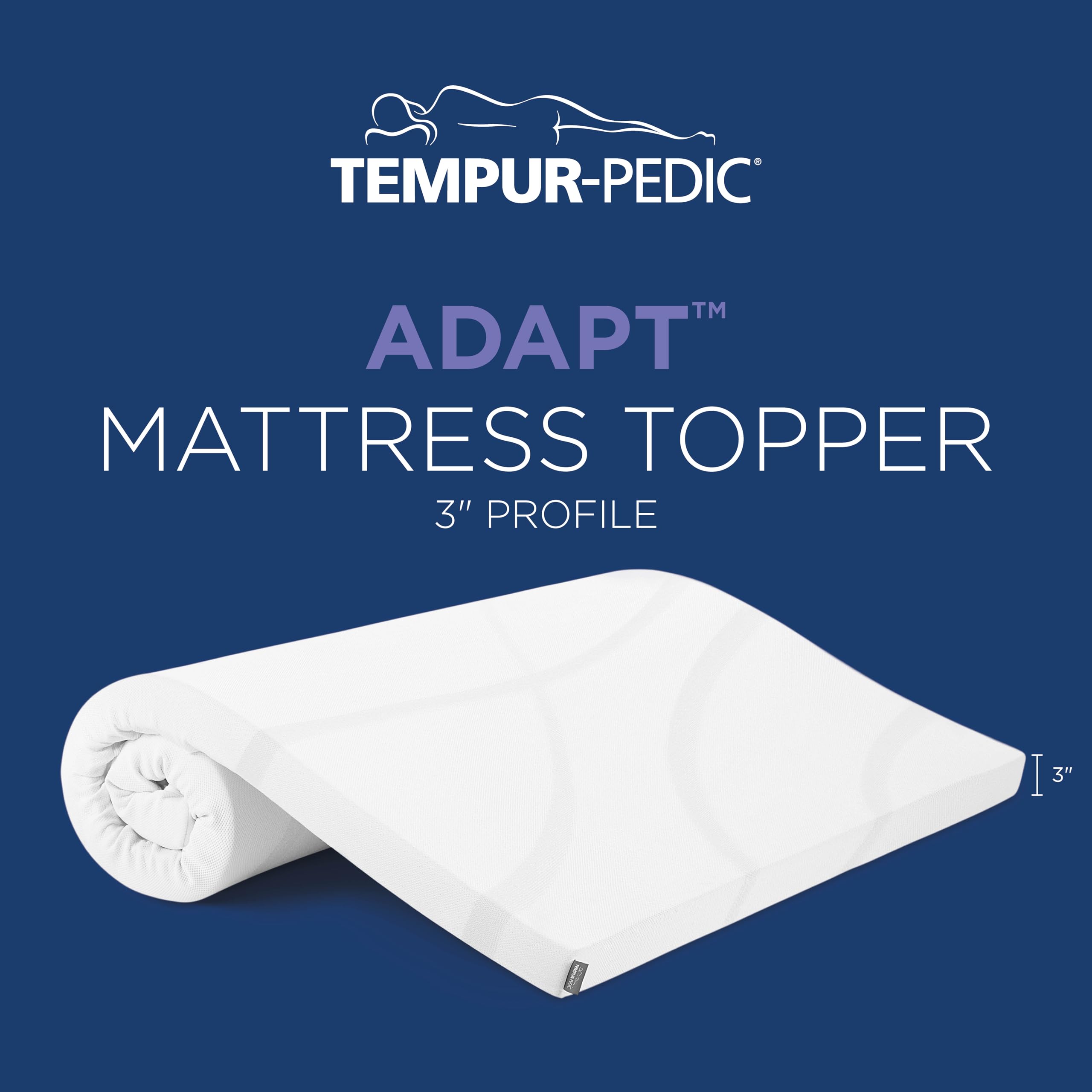 Tempur-Pedic housse amovible retirée pour un lavage facile et hygiénique