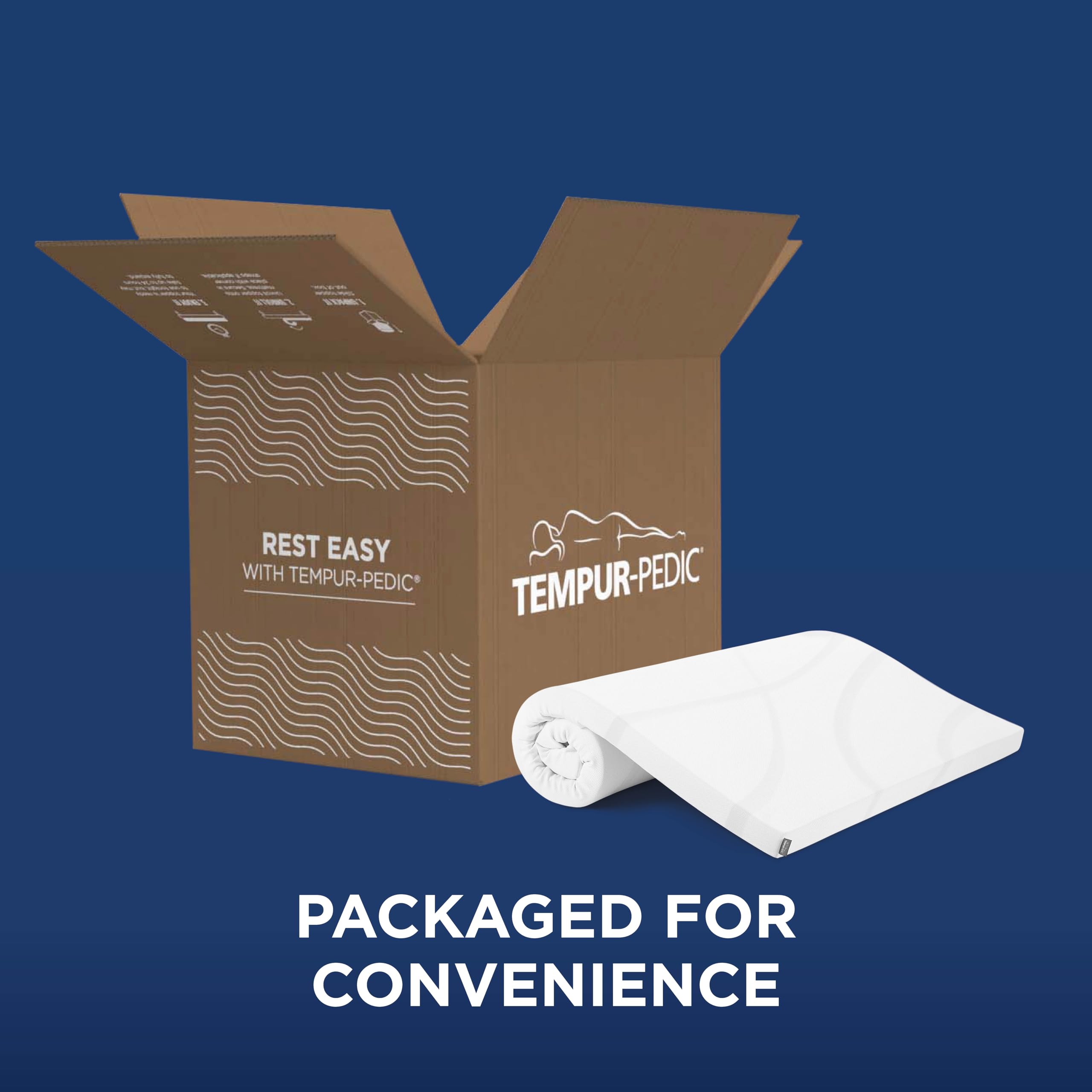Tempur-Pedic surmatelas en usage par un couple réduisant transmission de mouvement