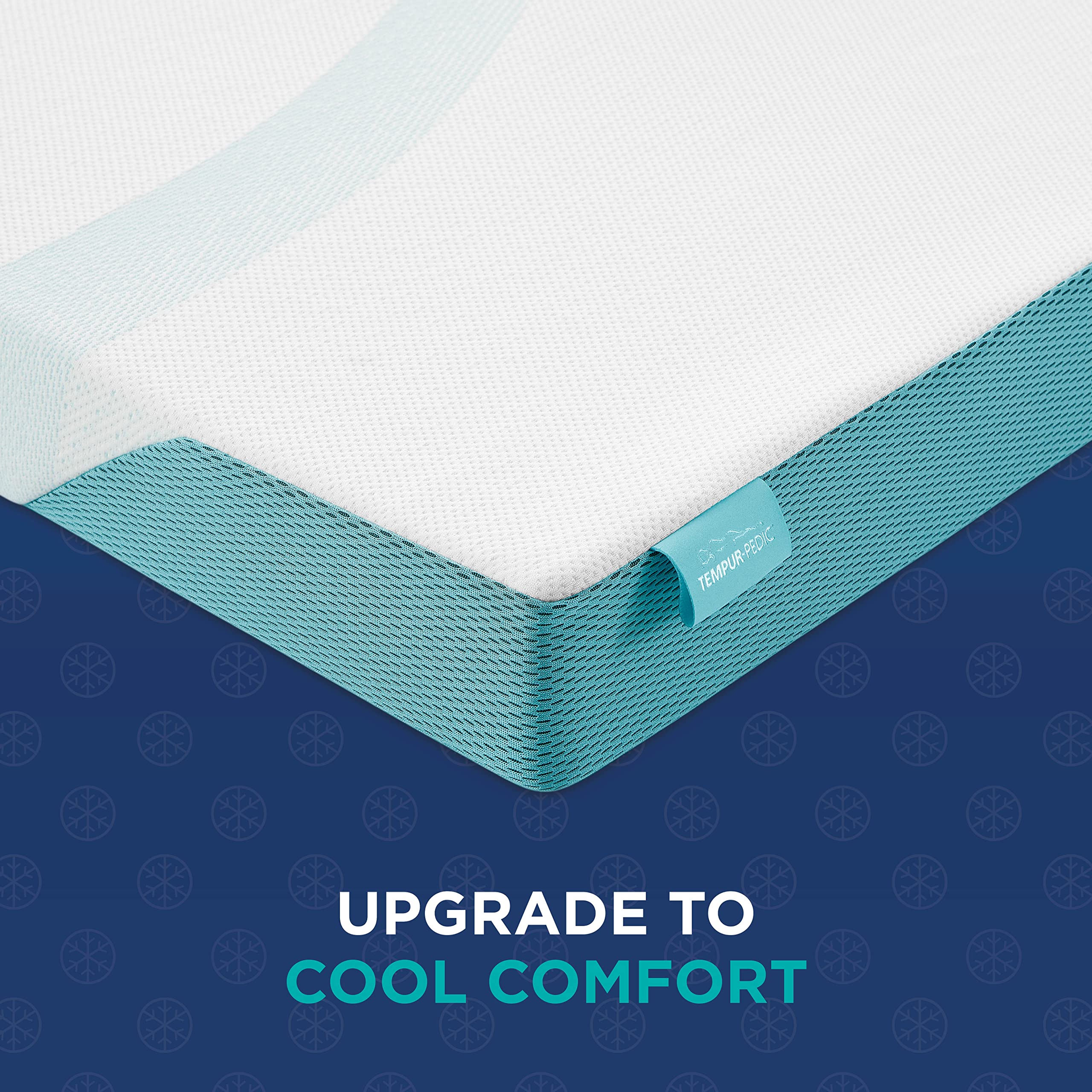 Tempur-Pedic surmatelas posé sur lit Twin XL pour confort amélioré