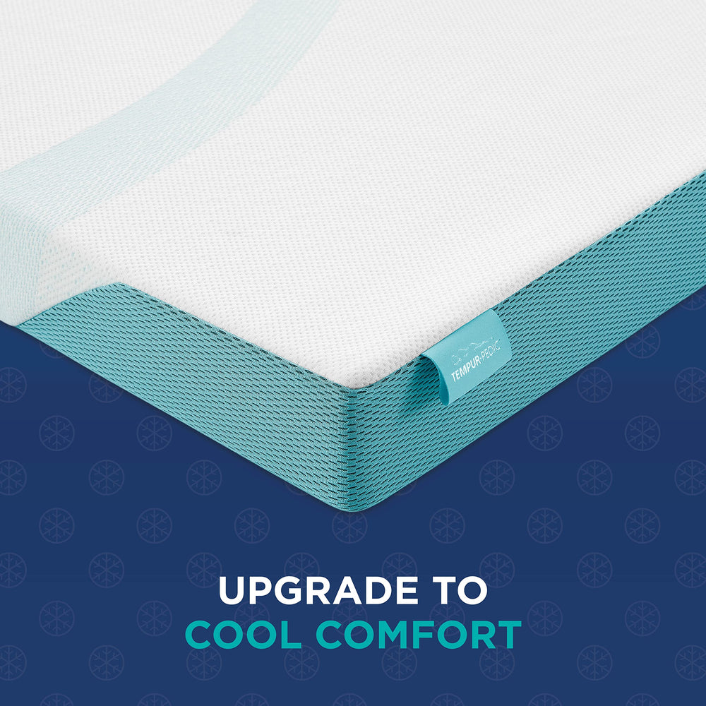 Tempur-Pedic surmatelas posé sur lit Twin XL pour confort amélioré