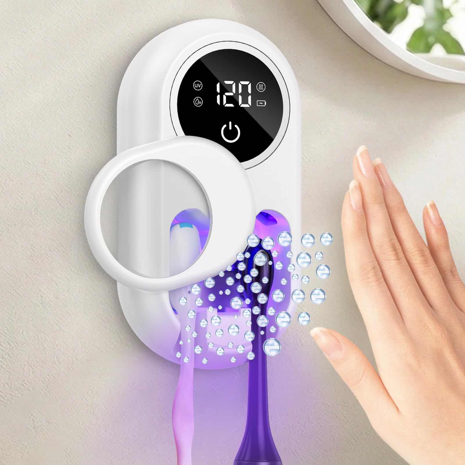 Temracha vue avant du support montrant l'esthétique et le rangement compact