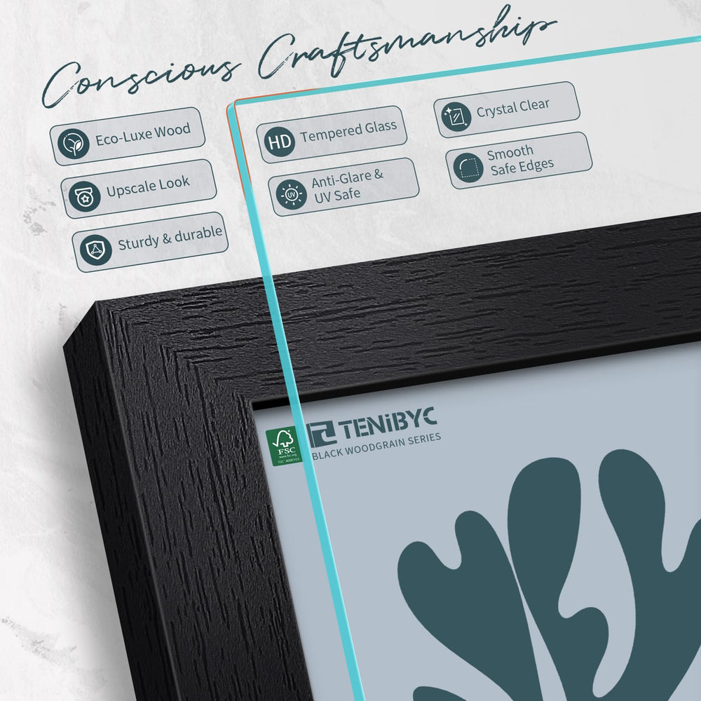 TENIBYC détail du verre trempé offrant protection et vision claire