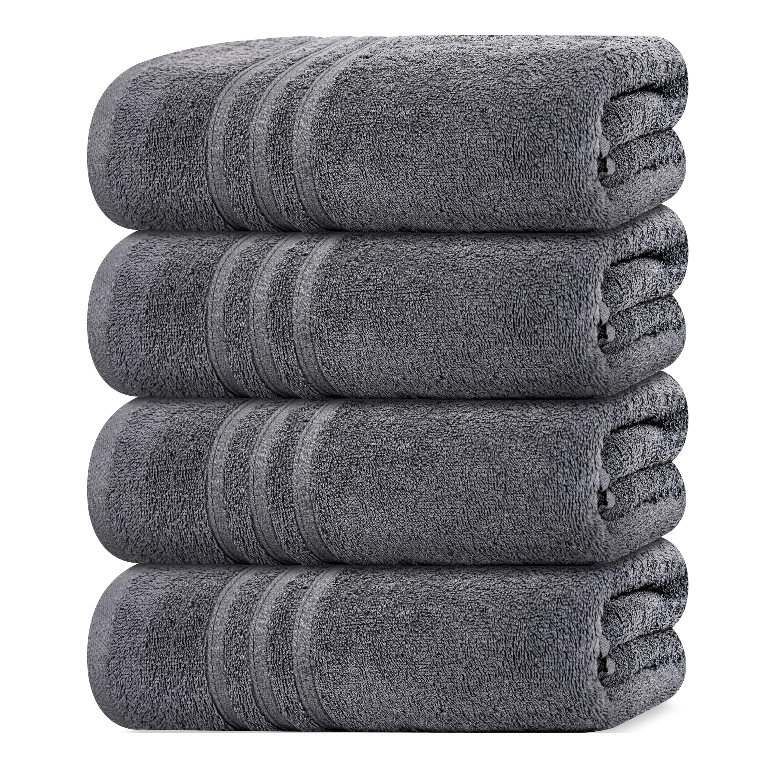 Tens Towels face avant emballage montrant la qualité grise foncée