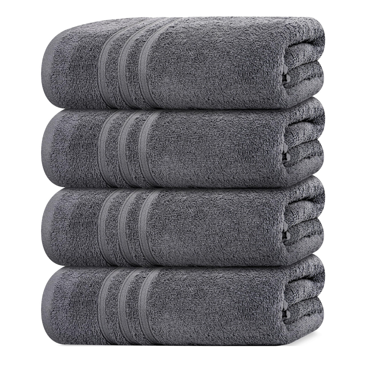 Tens Towels face avant emballage montrant la qualité grise foncée