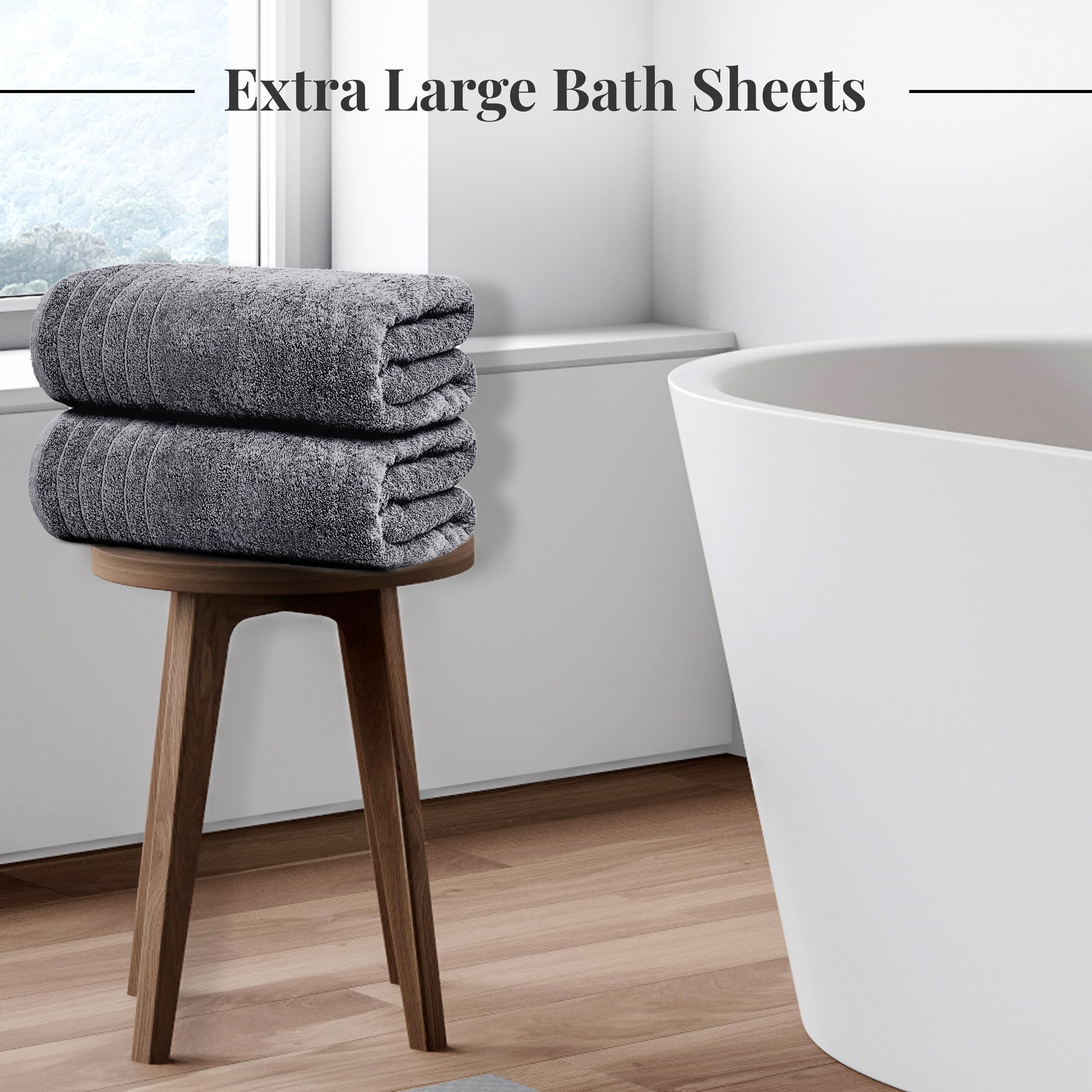 Tens Towels gros plan sur la trame en coton superfine pour douceur