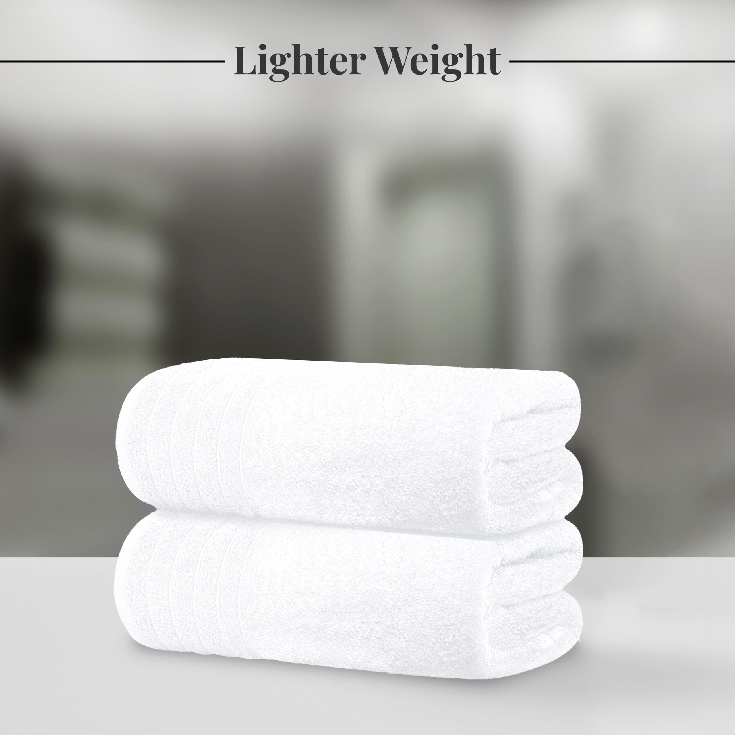 Tens Towels serviette utilisée pour sécher le corps démontrant absorption rapide