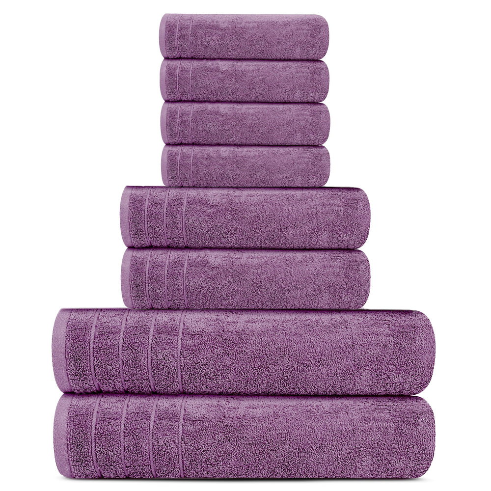 Serviettes de main et lavettes Tens Towels disposées montrant ensemble coordonné pratique