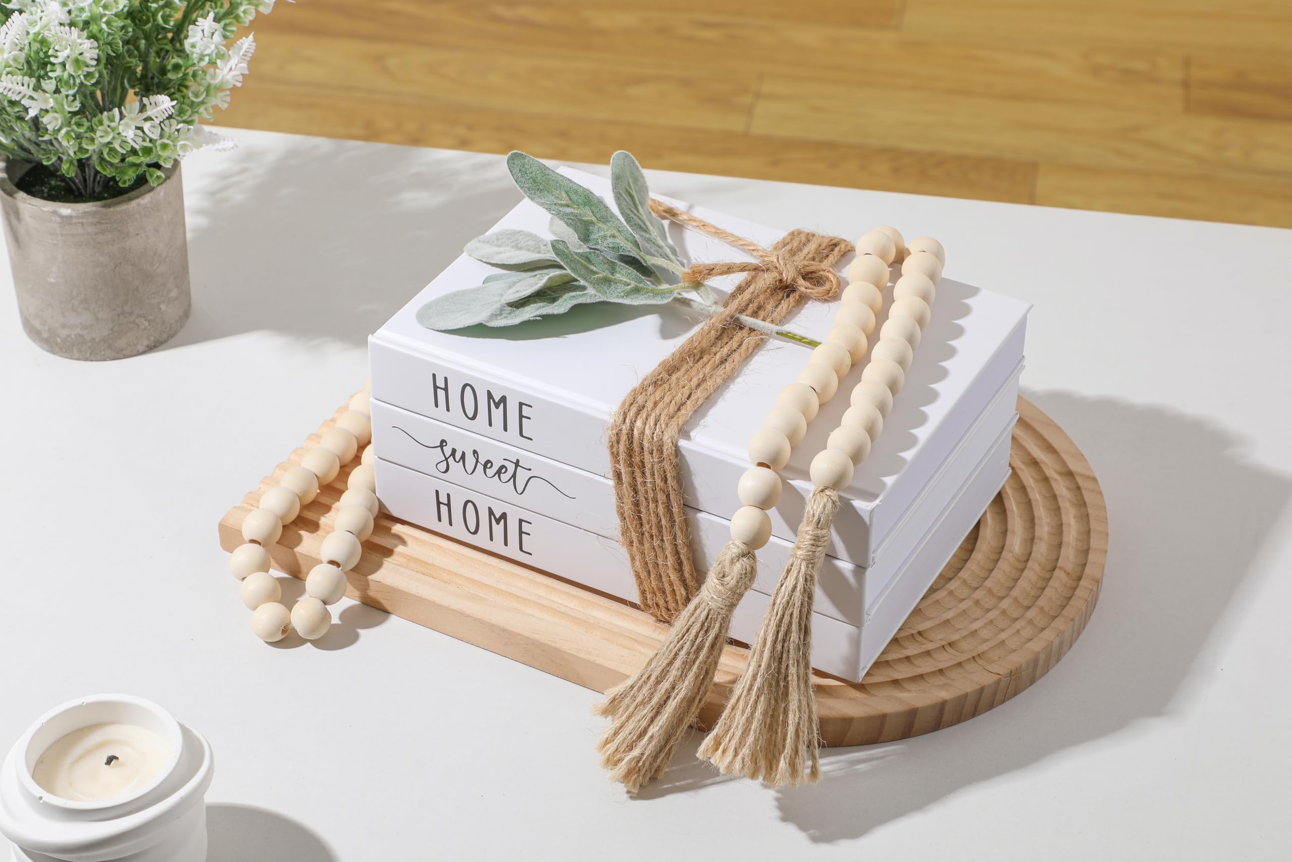 TenXVI Designs livre ouvert pages vierges prêt pour notes ou DIY
