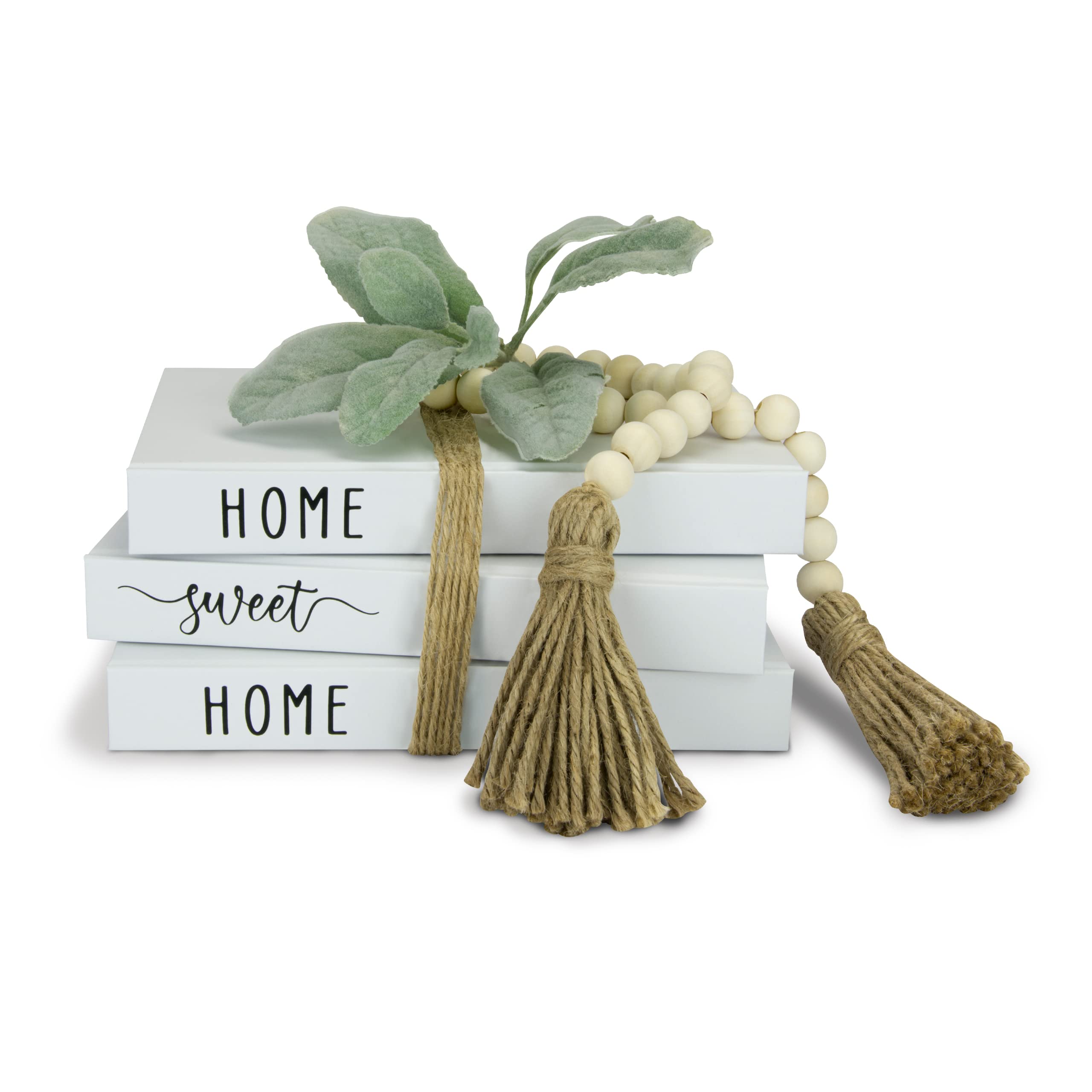 TenXVI Designs livre blanc face visible offrant accent farmhouse chaleureux