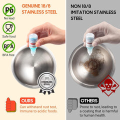 Tera gros plan sur le pilon en acier, prise confortable et broyage efficace