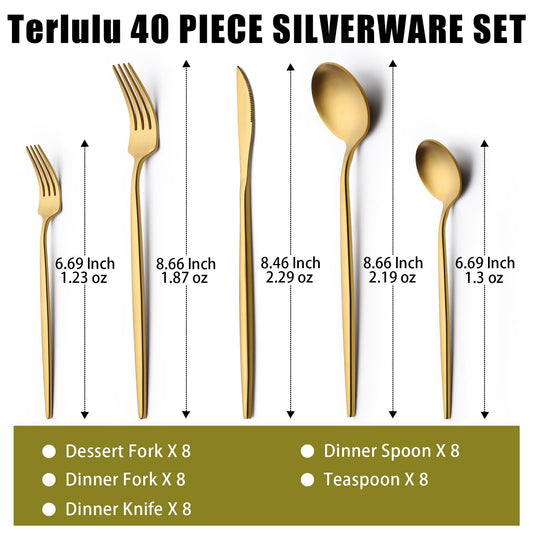 Terlulu fourchette à dîner en gros plan montrant le design et l’élégance pratique