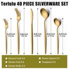 Terlulu fourchette à dîner en gros plan montrant le design et l’élégance pratique