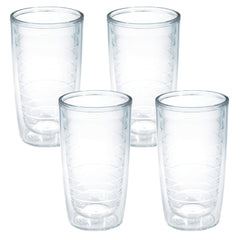 Tervis gobelet 16oz clair vu de face, isolant et esthétique