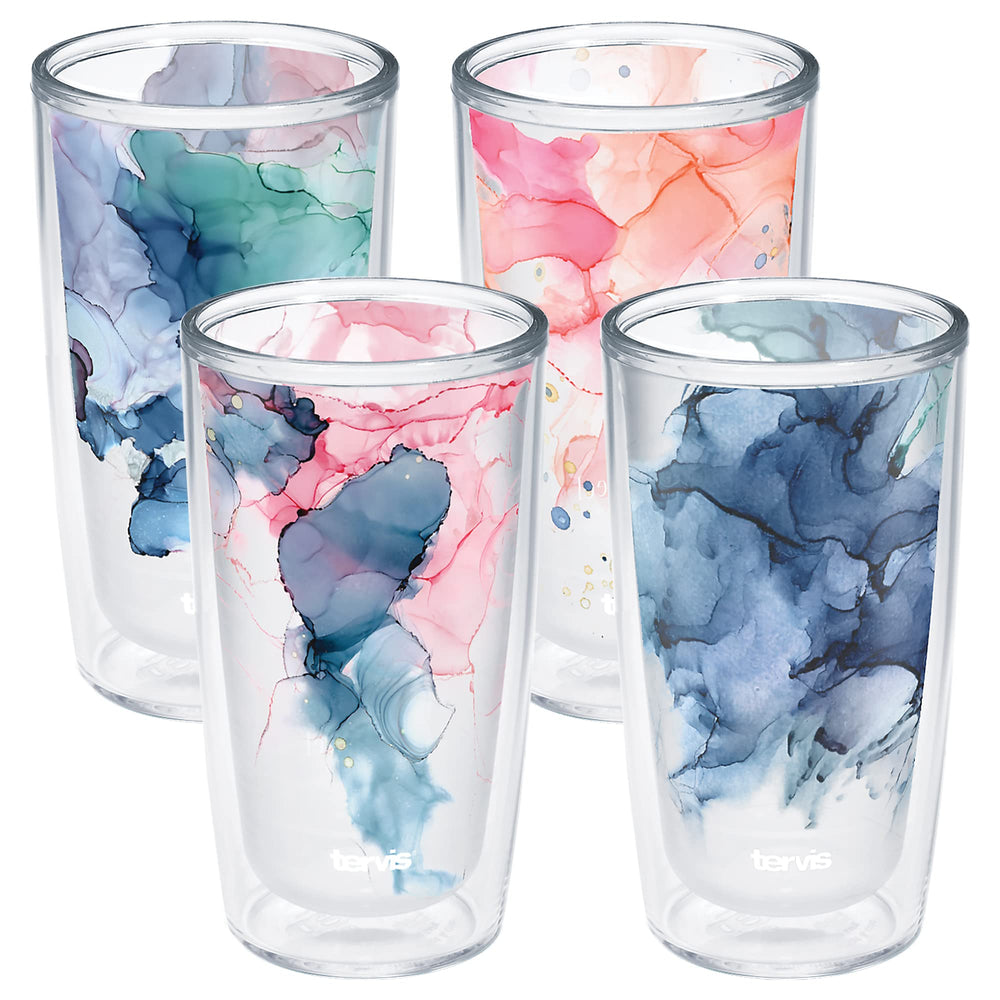 Tervis face avant lot 4 gobelets assortis design nature, esthétique et pratique