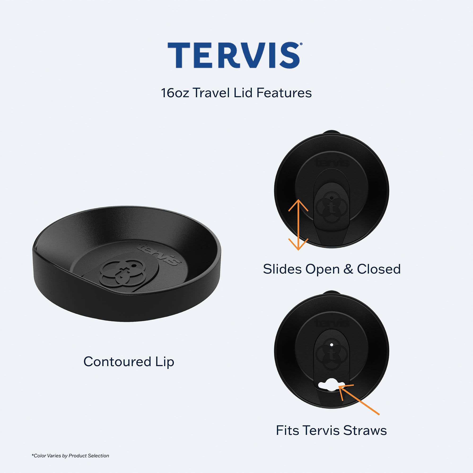 Tervis étiquette Made in USA et garantie soulignant qualité et confiance