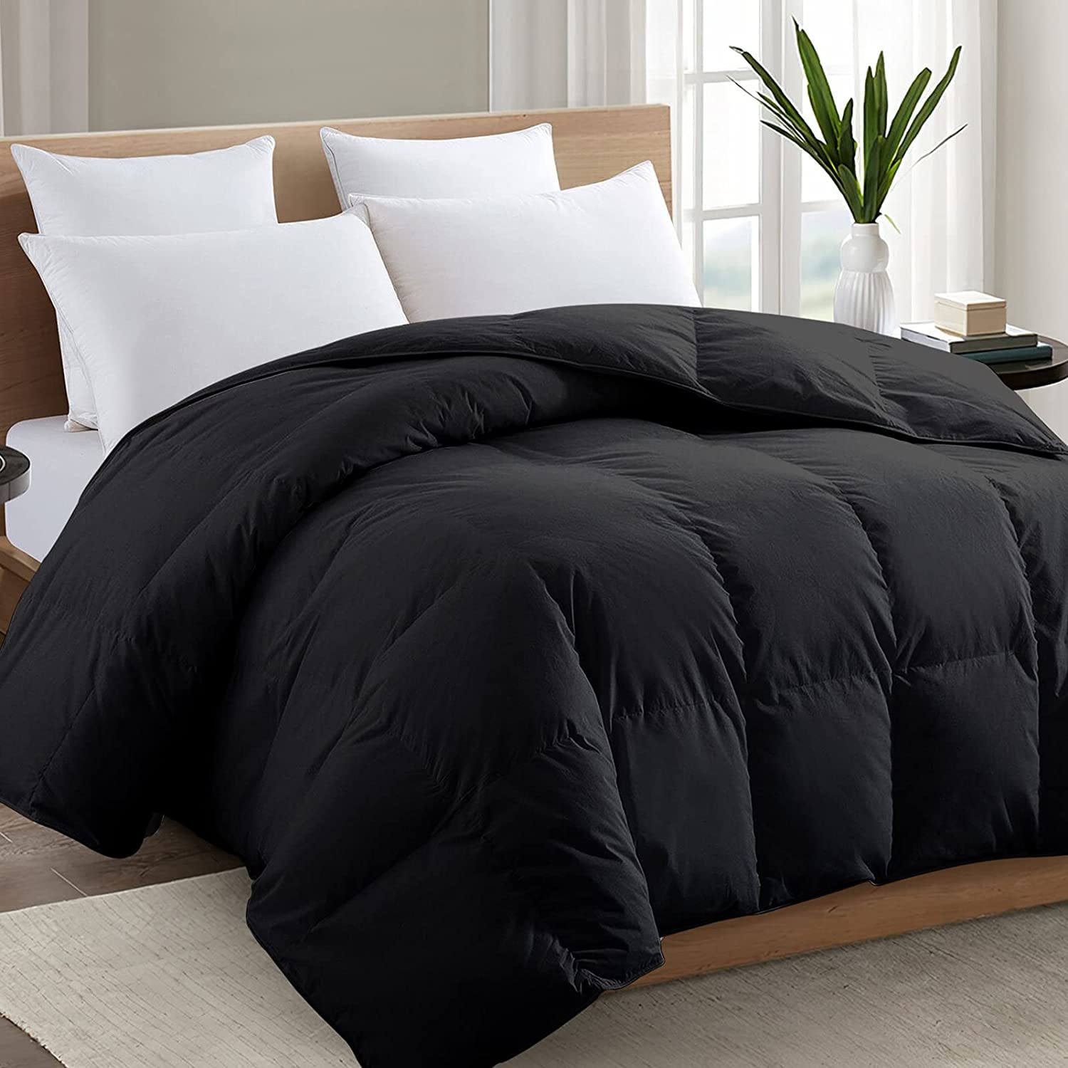 TEXARTIST couette queen vue avant montrant finition lisse et élégante