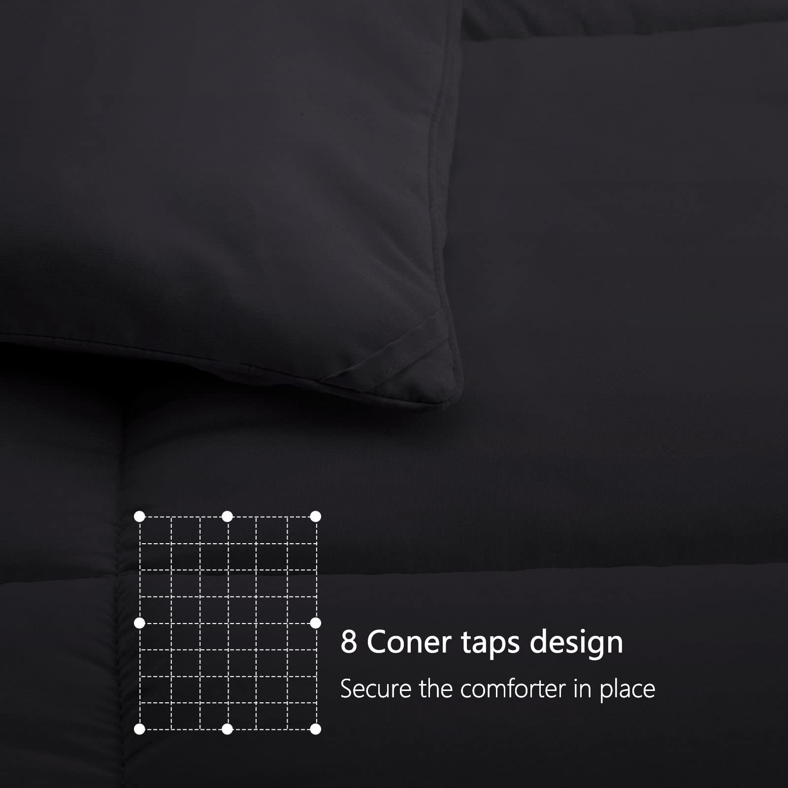 TEXARTIST couette queen installée sur lit pour un rendu décoratif et cosy