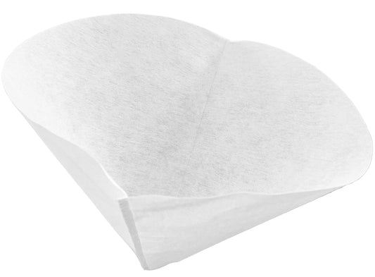 TezPak pack de 100 filtres coniques 10" montrant l'emballage professionnel pour stockage efficace