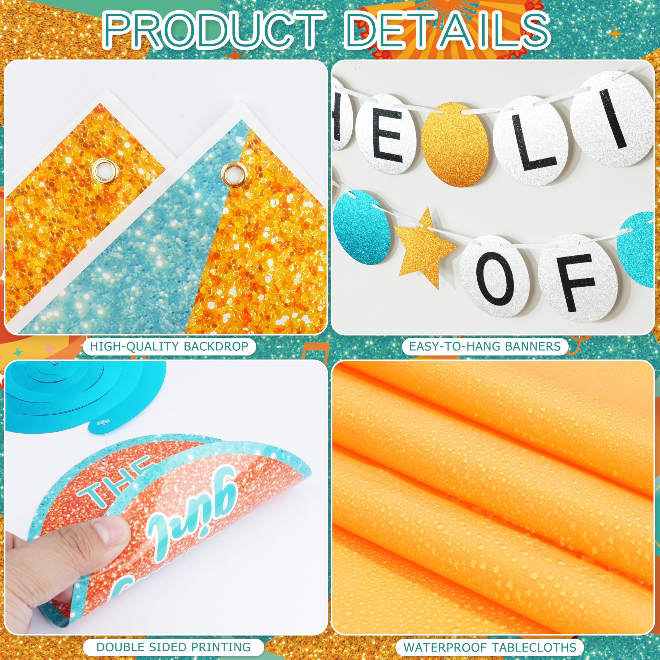 THAWAY arrière-plan scintillant créant un fond photogénique instantané