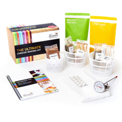 The Big Cheese coffret face présentant contenu complet pour fabrication maison