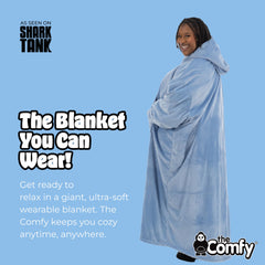 THE COMFY capuche ample détaillée offrant protection et cocooning